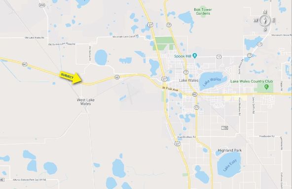 West Lake Wales Commercial Acreage: State Road 60, Lake Wales, FL 33859